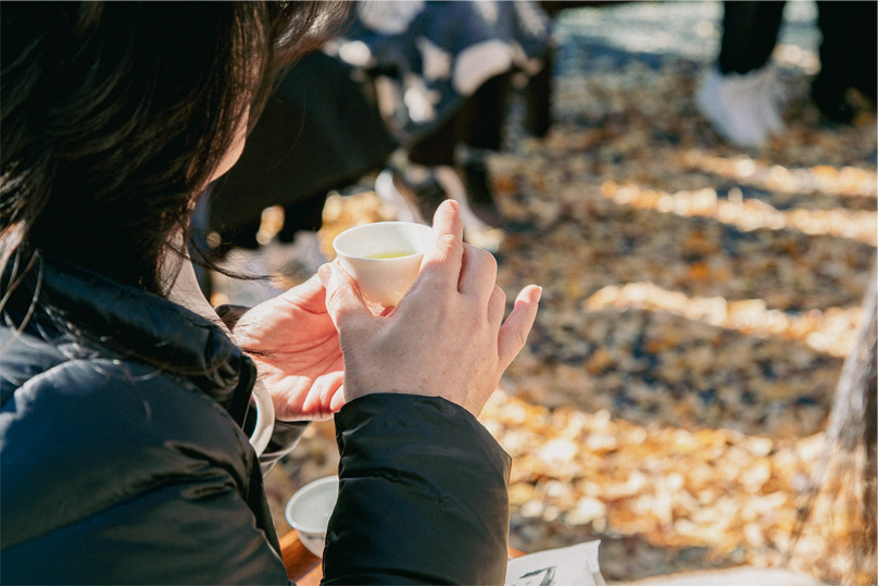 アウトドアとお茶001